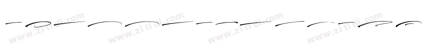 AmilliaSignature Reg字体转换